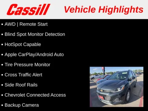 Another view of 2021 Chevrolet Trax LT for sale in Cedar Rapids, IA at Cassill Motors