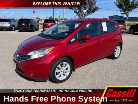Red 2014 Nissan Versa Note SV for sale in Cedar Rapids, IA