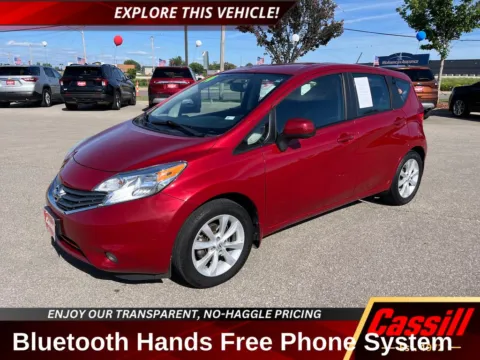 Red 2014 Nissan Versa Note SV for sale in Cedar Rapids, IA