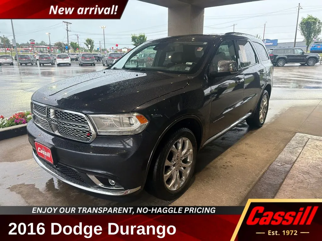 Blue 2016 Dodge Durango Citadel for sale in Cedar Rapids, IA