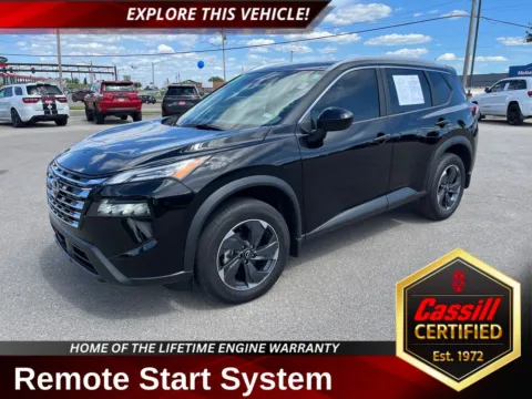 Black 2025 Nissan Rogue SV for sale in Cedar Rapids, IA