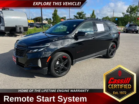 Black 2024 Chevrolet Equinox Premier for sale in Cedar Rapids, IA