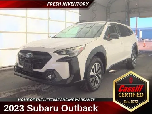 White 2023 Subaru Outback Premium for sale in Cedar Rapids, IA