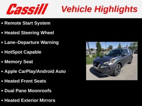 Another view of 2022 Nissan Rogue SL for sale in Cedar Rapids, IA at Cassill Motors