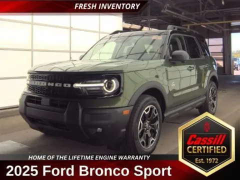 Green 2025 Ford Bronco Sport Outer Banks for sale in Cedar Rapids, IA