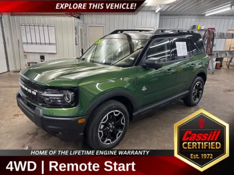 Green 2025 Ford Bronco Sport Outer Banks for sale in Cedar Rapids, IA