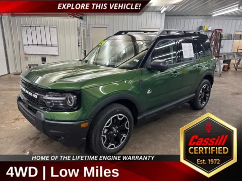 Green 2025 Ford Bronco Sport Outer Banks for sale in Cedar Rapids, IA