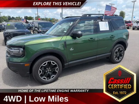 Green 2025 Ford Bronco Sport Outer Banks for sale in Cedar Rapids, IA