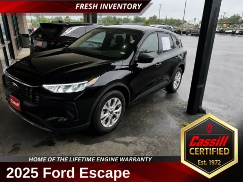 Black 2025 Ford Escape Active for sale in Cedar Rapids, IA