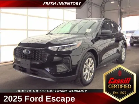 Black 2025 Ford Escape Active for sale in Cedar Rapids, IA