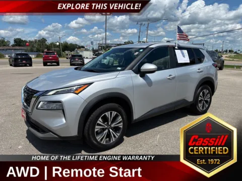 Silver 2023 Nissan Rogue SV for sale in Cedar Rapids, IA