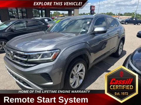 Gray 2020 Volkswagen Atlas Cross Sport 3.6L V6 SEL for sale in Cedar Rapids, IA