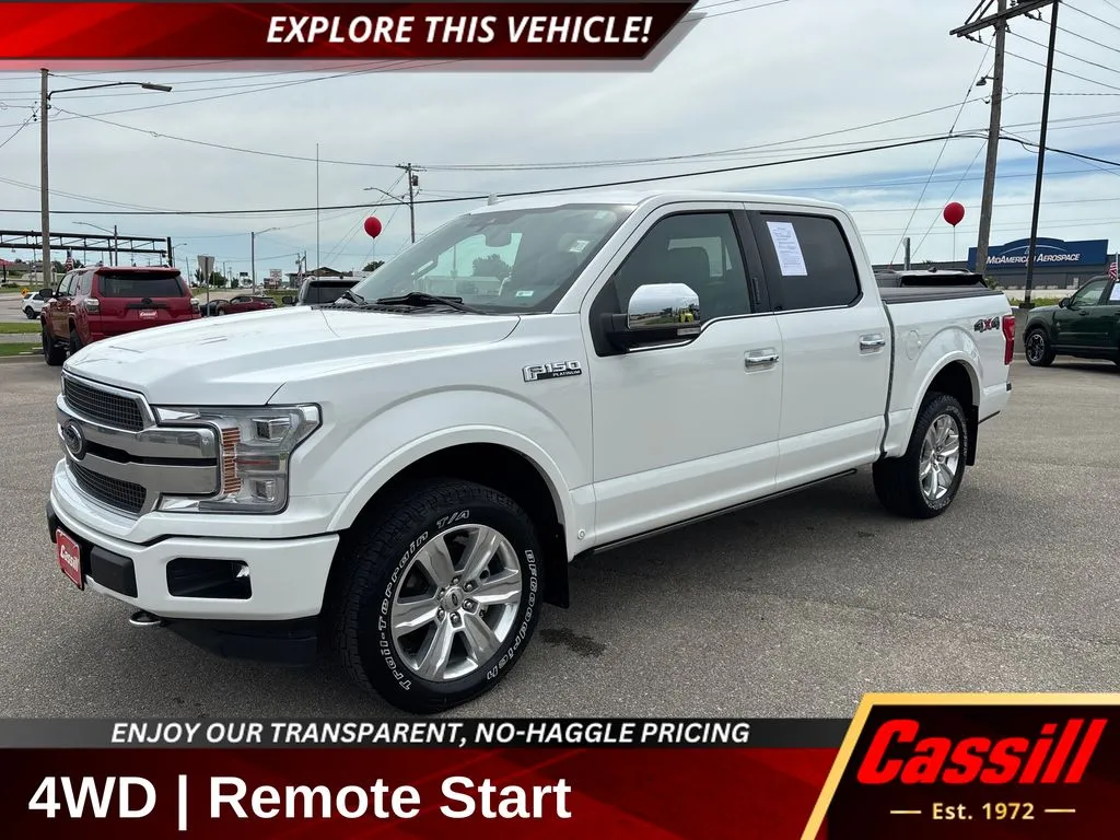 2020 Ford F-150 Platinum for sale in Cedar Rapids, IA