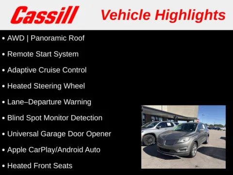Another view of 2017 Lincoln MKC Select for sale in Cedar Rapids, IA at Cassill Motors