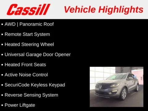 Another view of 2017 Lincoln MKC Select for sale in Cedar Rapids, IA at Cassill Motors