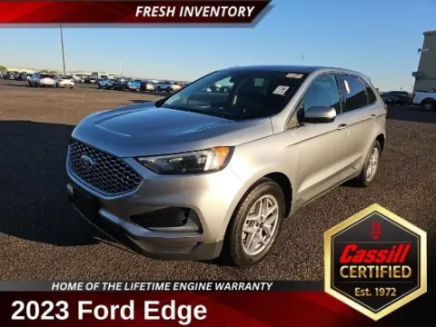 Silver 2023 Ford Edge SEL for sale in Cedar Rapids, IA