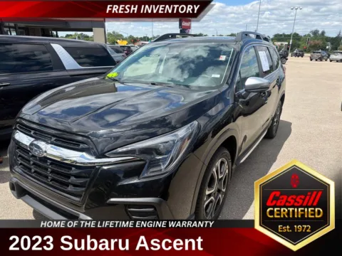 Black 2023 Subaru Ascent Limited for sale in Cedar Rapids, IA