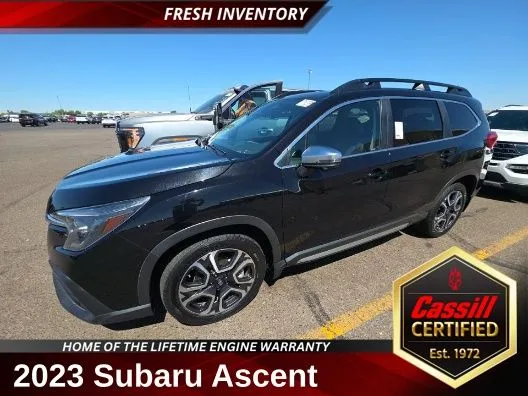 Black 2023 Subaru Ascent Limited for sale in Cedar Rapids, IA