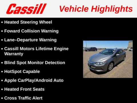 Another view of 2018 Chevrolet Volt Premier for sale in Cedar Rapids, IA at Cassill Motors