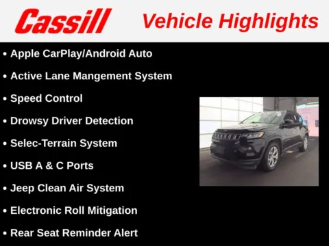 Another view of 2024 Jeep Compass Latitude for sale in Cedar Rapids, IA at Cassill Motors