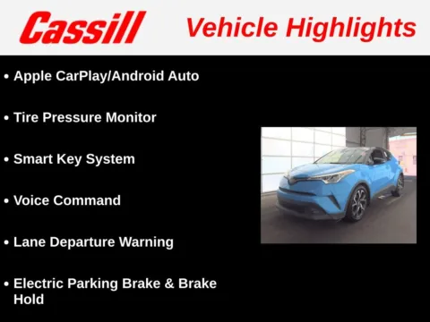 Another view of 2019 Toyota C-HR XLE for sale in Cedar Rapids, IA at Cassill Motors