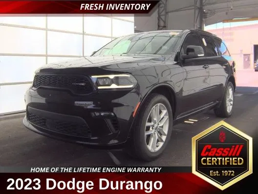 Black 2023 Dodge Durango GT Plus for sale in Cedar Rapids, IA