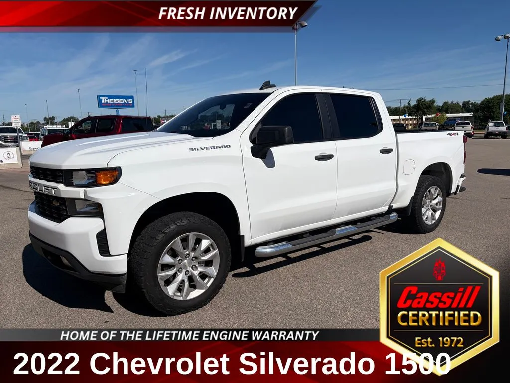 2022 Chevrolet Silverado 1500 LTD Custom for sale in Cedar Rapids, IA