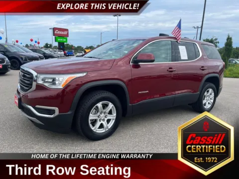 Red 2017 GMC Acadia SLE-1 for sale in Cedar Rapids, IA