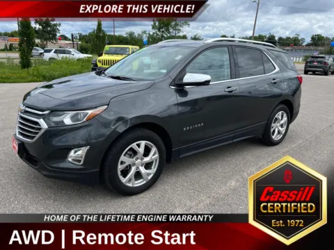 Gray 2020 Chevrolet Equinox Premier for sale in Cedar Rapids, IA