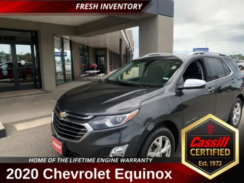 Gray 2020 Chevrolet Equinox Premier for sale in Cedar Rapids, IA