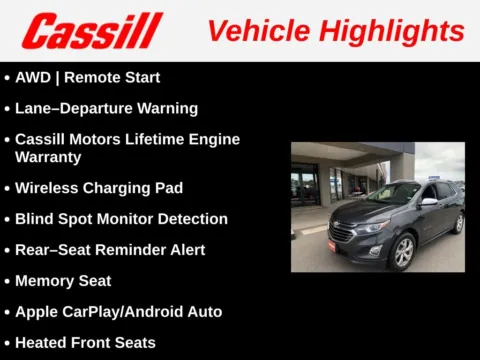 Another view of 2020 Chevrolet Equinox Premier for sale in Cedar Rapids, IA at Cassill Motors