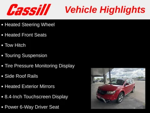 Another view of 2017 Dodge Journey Crossroad for sale in Cedar Rapids, IA at Cassill Motors
