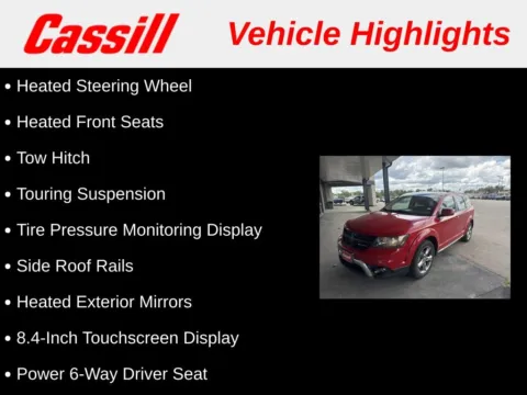Another view of 2017 Dodge Journey Crossroad for sale in Cedar Rapids, IA at Cassill Motors
