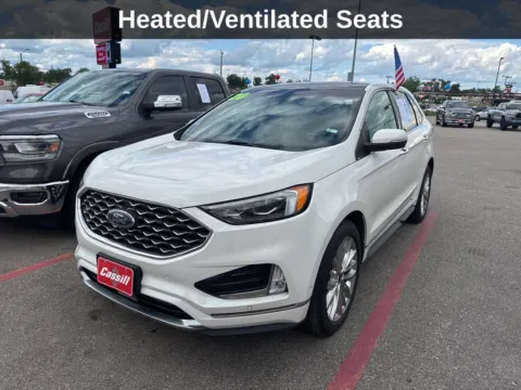 Photos of 2020 Ford Edge Titanium for sale in Cedar Rapids, IA at Cassill Motors
