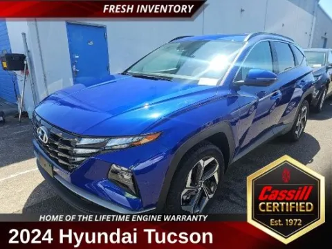 Blue 2024 Hyundai Tucson SEL for sale in Cedar Rapids, IA