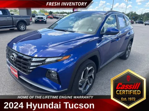 Blue 2024 Hyundai Tucson SEL for sale in Cedar Rapids, IA
