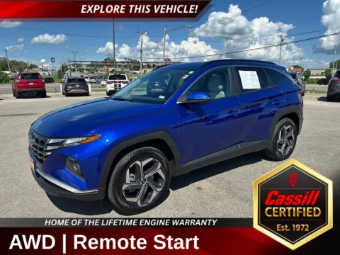 Blue 2024 Hyundai Tucson SEL for sale in Cedar Rapids, IA
