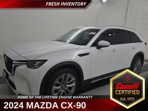 White 2024 Mazda CX-90 3.3 Turbo Premium for sale in Cedar Rapids, IA