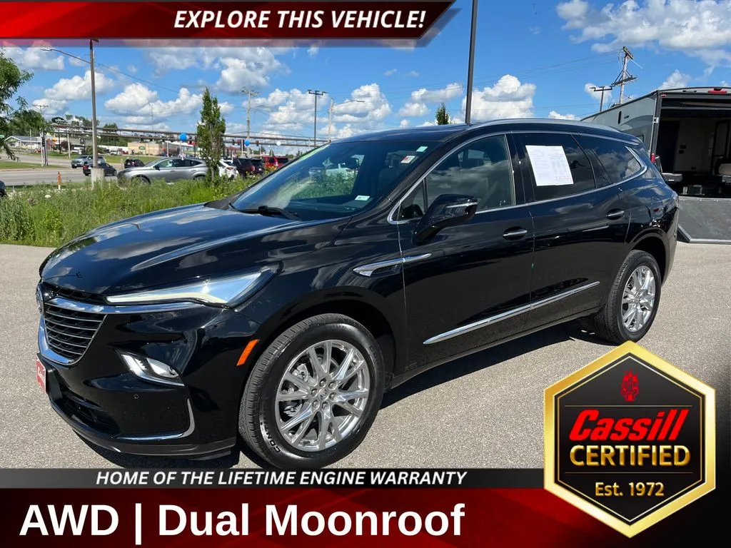 Black 2023 Buick Enclave Essence for sale in Cedar Rapids, IA