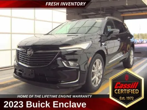 Black 2023 Buick Enclave Essence for sale in Cedar Rapids, IA