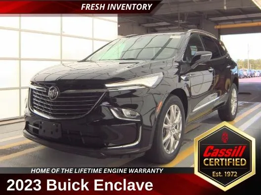 Black 2023 Buick Enclave Essence for sale in Cedar Rapids, IA