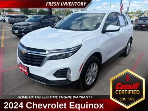 White 2024 Chevrolet Equinox LT for sale in Cedar Rapids, IA