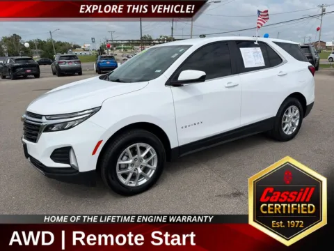 White 2024 Chevrolet Equinox LT for sale in Cedar Rapids, IA