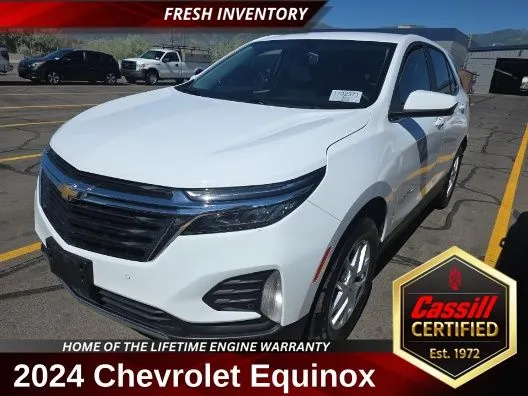 White 2024 Chevrolet Equinox LT for sale in Cedar Rapids, IA