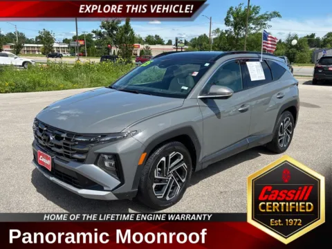 Gray 2025 Hyundai Tucson Limited for sale in Cedar Rapids, IA