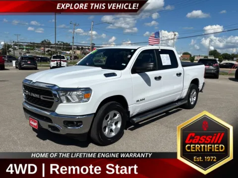 White 2023 Ram 1500 Big Horn/Lone Star for sale in Cedar Rapids, IA