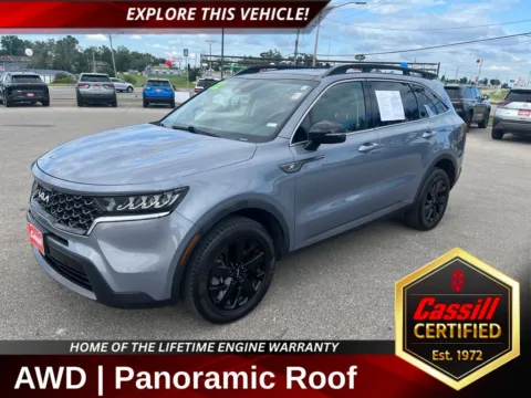 Silver 2022 Kia Sorento S for sale in Cedar Rapids, IA