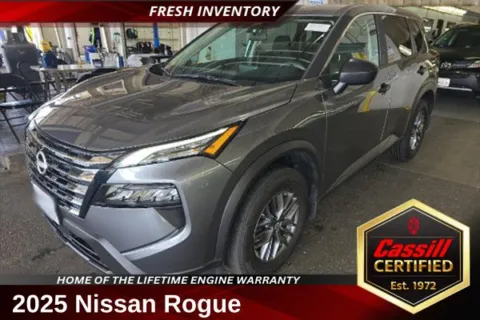 Gray 2025 Nissan Rogue S for sale in Cedar Rapids, IA