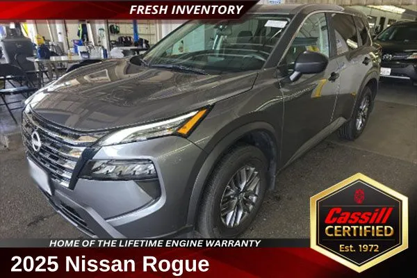 Gray 2025 Nissan Rogue S for sale in Cedar Rapids, IA