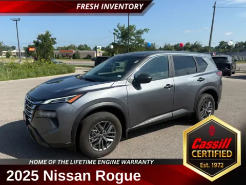 Gray 2025 Nissan Rogue S for sale in Cedar Rapids, IA